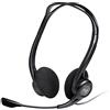 Logitech PC960 Cuffie Cablate per Computer, Cuffie Stereo con Microfono, Cancellazione di Rumore, ‎USB, Leggere, Controlli Sul Cavo, PC/Mac/Laptop, Nero