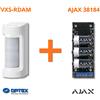 Optex sensore esterno doppia tecnologia wireless PIR+MW 12m 90Â° + Modulo Ajax 38184 - VXS-RDAM