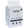 kooa Pannolini con bambù per cani maschi kooa - Taglia S: 26 - 40 cm, 12 pz