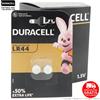 DURACELL LR 44 ALCALINE 1,5V - BOX COMPLETO COMPOSTO 10 BLISTER PER UN TOTALE DI 20 BATTERIE