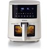 Ariete 4633 Friggitrice ad aria 4L, 1400W, Capacità 4L, 9 programmi, Funzione Shake e Grill, Temperatura fino a 200°C, Bianco
