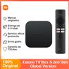 Xiaomi Mi TV Box S 2nd Gen, Smart Android TV Box 4k Ultra HD Set-Top Box Google TV Dolby Vision HDR10 + Google Assistant BT5.2 - Mi TV Box S 2nd Gen
