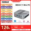 Ninkear MBOX 11 Mini PC Intel N150 fino a 3.6GHz 16GB DDR4 512GB SSD supporto 2 schermo 2.4G + 5G WIFI HDMI 3.0*2 Computer Windows 11 - 16GB DDR4+512GB SSD