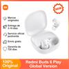 Xiaomi Redmi Buds 6 Play Auricolare Bluetooth wireless, Riduzione del rumore AI, Auricolare wireless con controllo touch a lunga durata BT5.4 - Global Version-White