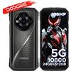 DOOGEE S118 Pro 5G Telefono robusto 6.6 ''FHD 120Hz dimensione 7050 8GB RAM 512GB ROM 10800mAh Batteria Cellulare Smartphone NFC - 8GB 512GB Silver