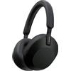 Sony Cuffie Wireless Sony WH-1000XM5 con cancellazione del rumore auricolare Bluetooth Bass Stereo Sound Game cuffie con batteria da 30 ore nere - Black
