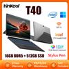 Ninkear T40 Laptop 2 in 1 Tablet Touch Screen Intel N100 14 pollici FHD 16GB DDR5 512GB SSD Computer Notebook Wifi 6 RGB retroilluminato - 16GB DDR5 + 512GB SSD