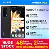 Honor Magic V2 5G Smartphone pieghevole Versione globale Display OLED LTPO 120Hz Snapdragon 8 Gen2 - Black(PU)