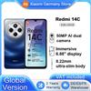 Xiaomi Versione globale Xiaomi Redmi 14C Smartphone MediaTek Helio G81-Ultra Display da 6,88 pollici Fino a 120 Hz 50MP fotocamera principale - Midnight Black