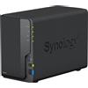 Synology NAS DS223 2 bay 2GB RAM - Dispositivo di archiviazione di rete