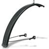 SKS Parafango anteriore universale GERMANY INFINITY 56 69,8 cm - 73,7 cm (parafango per bicicletta, adatto per serie portapacchi Infinity, alluminio/plastica), nero
