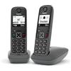 Gigaset cordless duo AS490 | Nero