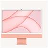 Apple iMac 24" 4.5K M1 | 2 TBT3 + 2 USB-C | Ram 8Gb | - Ricondizionato - SSD 500 GB , Rosa , Come nuovo