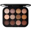 Mac cosmetics Connect In Color X12 - Ombretto Colour palette x12 unfiltered nudes