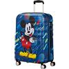 American Tourister Wavebreaker Disney - Spinner M, bagagli per bambini, 67 cm, 64 L, multilorato (Mickey Future Pop)