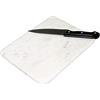 KLEO Tagliere in marmo bianco tagliere per formaggio, piatto per formaggio, cucina elettrodomestico per servire vino, compleanno, anniversario, regalo aziendale, 22,9 x 30,5 cm