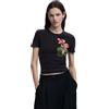 Desigual TS_Botanical_Lacroix, 2000 Black, XXL