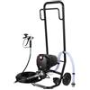 VEVOR Spruzzatore Vernice con Supporto, Spruzzatore Airless Elettrico ad Alta efficienza 750 W 3000 PSI Carrello, Effetto Pittura Fine e Uniforme, Spruzzatori di Vernice per Mobili