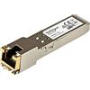 StarTech.com Modulo Ricetrasmettitore Transceiver Gigabit RJ45 SFP in Rame, Compatabile HP J8177C, 1000Base-T, Mini GBIC