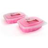 Selas Paraffina di rosa mosqueta.PACK 2600ml (980g x 2 pezzi) SELAS. Per trattamenti terapeutici ed estetici di mani e piedi. Cera, caldo, professionale, bagni, spa, terapia, idratante, pelle secca.