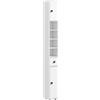 kleankin Mobile Colonna Bagno con Cassetto, 2 Armadietti e 4 Ripiani Aperti, in Legno, 20x20x180 cm, Bianco | Aosom Italy