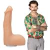 Doc Johnson Signature Cocks The Flesh Mechanic ULTRASKYN Vac-U-Lock 7.5" Vanilla