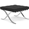 Knoll Mies Van Der Rohe Barcelona Relax Sgabello Pelle Venezia Edizione Speciale