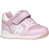Geox B Rishon Girl A, Scarpe Primi Passi Bimba 0-24, Pink off White, 23 EU