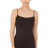 Calida Maglietta Intima Donna Etude Toujours Semitrasparente, Nero, 50-52