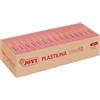Jovi - PLASTILINA, Pasta da modellare a base vegetale, 15 x 350 grammi, Colore beige, Grande plasticità, Senza glutine, Ideale per bambini a partire dai 2 anni (7208)