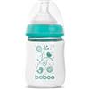 Baboo Anti-colic Glass Feeding Bottle Wide Neck 150 ml