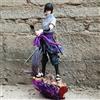 Naruto Shippuden - Naruto Sasuke Action Figure - 42cm - NUOVO - PVC Statue