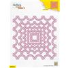 Nellie's Choice Fustella Quadrato, 10 Fustelle Multi Cornice, 13.4 x 13.4 cm, per Creare Biglietti, Natale, Scrapbooking, Fai da Te, DIY