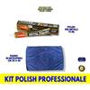 Autokit Polish Moto Kit Lucidatura Pulizia Metalli Inox Cromatura con Panno Microfibra