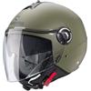 Caberg CASCO MOTO SCOOTER DEMI-JET CABERG RIVIERA V4X VERDE MILITARE OPACO TAGLIA L