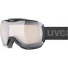 uvex downhill 2100 V, maschera da sci Unisex adulto, black, one size