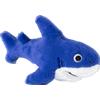 Gim Dog Gioco per cane Gim Dog peluche squalo - Blu