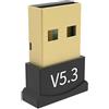 Generico Adattatore Wireless Per PC - 5.3 Ricevitore Wireless Per PC | Ricevitore Trasmettitore USB Wireless Per Per Computer, Dongle Wireless Per Laptop, Telefoni, Cuffie, Tastiere