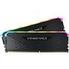Corsair Vengeance RGB RS 64GB (2 x 32 GB), DDR4 3600MHz C18 Memoria per Desktop (Illuminazione RGB Dinamica, Tempi di Risposta Stretti, Compatibile con Intel & AMD 400/500 Series), Nero