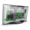 Philips 24HFL3014P/12 TV 61 cm (24") HD Nero, Trasparente