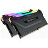 Corsair Vengeance RGB Pro 32GB (2x16GB) DDR4 3200MHz Memoria RAM Nero