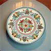 Ceramiche Sofia Stand Piatto Ornamentale in Ceramica di Caltagirone Ø 35/45 cm — Decoro Sicily - 30 cm / Decoro Sicily