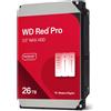 Western Digital Red Pro WD260KFGX disco rigido interno 26 TB 7200 Giri/min 512 MB 3.5" Serial ATA III [WD260KFGX]