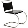 Knoll Mies Van Der Rohe MR Sedia senza braccioli in cuoio