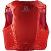 Salomon ADV Hydra Vest 8, gilet di idratazione da corsa con stabilità comfort, borracce morbide ad accesso rapido, ampia tasca per gel, spazio semplificato per l'allenamento e la gara
