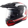NOS NEW OWN STYLE CASCO NOS NS-9 MIRAGE RED MATT ECE 22-06