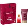 Mexx, Cofanetto Regalo Inspired Warmth, con Eau de Parfum e Lozione per il Corpo per Donna, Formula Vegana, Lunga Durata, 150ml e 30ml