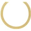 JOOP! Collana da donna in acciaio inossidabile, 43+3 cm, oro, in confezione regalo, 2038974, Rete