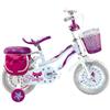 BIKER TOYS Schiano Bici Bicicletta Fiocco Taglia 12 per Bambina 3-5 Anni Accessori Inclusi