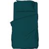 hermet Set Lenzuolo Una Piazza e Mezza Microfibra, Ottanio, Completo Letto, Lenzuolo Sopra, Lenzuolo Con Angoli, Federa, Winner